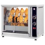 North HK4 Κοτοπουλιέρα Ηλεκτρική Περιστροφική 16-20 κοτόπουλα 5.4kW