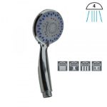 Interflex Τηλέφωνο Ντους Μπάνιου χρωμέ Apollo 4 ροών (040308)