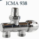 Διακόπτης πετσετοκρεμάστρας ICMA ART 938 Χρωμέ σπαστός