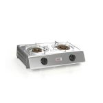 Thermogatz KS 2S Επιτραπέζια Εστία Υγραερίου Διπλή Inox (01.100.034)