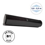 Airtechnic Air Door Β1.18 Αεροκουρτίνα Πλάτους 180cm με Μέγιστη Παροχή Αέρα 3600m³/h Μαύρη