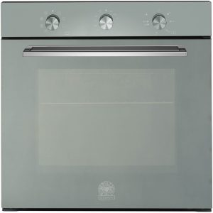 La Germania Ηλεκτρικός Εντοιχιζόμενος Φούρνος F60 9 LAG E K GS 76lt 9 Λειτουργιών Inox Γκρι Κρύσταλλο