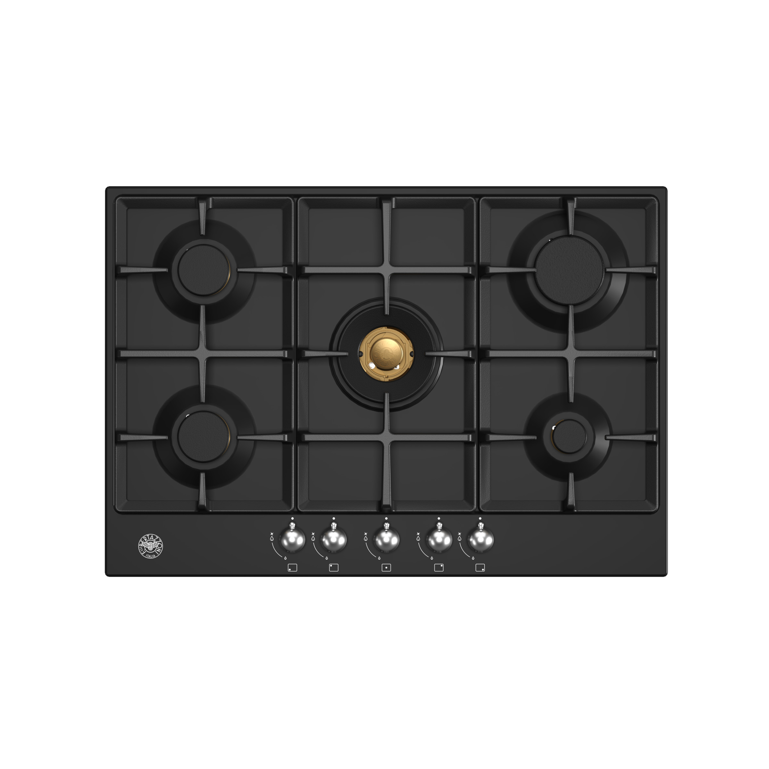 Bertazzoni P75 5C HER NE Εστία Αερίου Αυτόνομη 75.2x52.2cm - Image 3