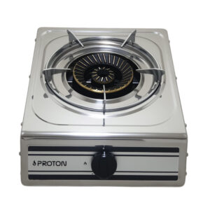 Proton SS01 Επιτραπέζια Εστία Υγραερίου Μονή Inox