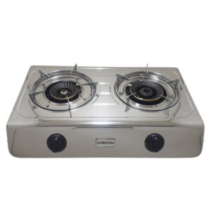 Proton SS05 Επιτραπέζια Εστία Υγραερίου Διπλή Inox