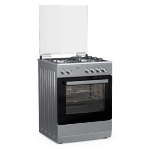 Thermogatz TGS 3521 IX TURBO | Κουζίνα μικτή | φούρνος ηλεκτρικός με αέρα | 3 εστίες αερίου | 1 ηλεκτρική (04.401.098)