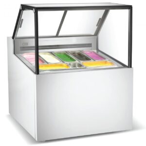 Karamco DW-7 Βιτρίνα-Ψυγείο Παγωτού 105x85x130cm